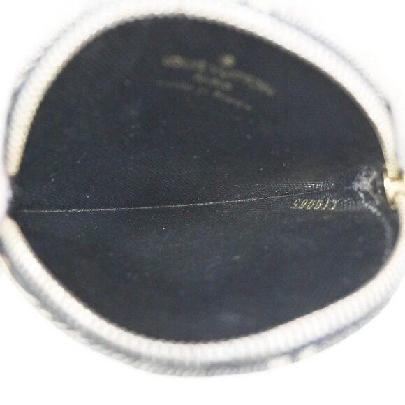 LOUIS VUITTON Porte Monnais Rond Coin Case Monogram Mini Black M92453 69EE970 - Picture 9 of 13